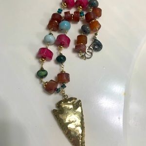 Arrowhead necklace from Costa Rica